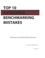 Top 10 Benchmarking Mistakes White Paper